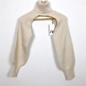 NWT High neck arm warmer - Zara